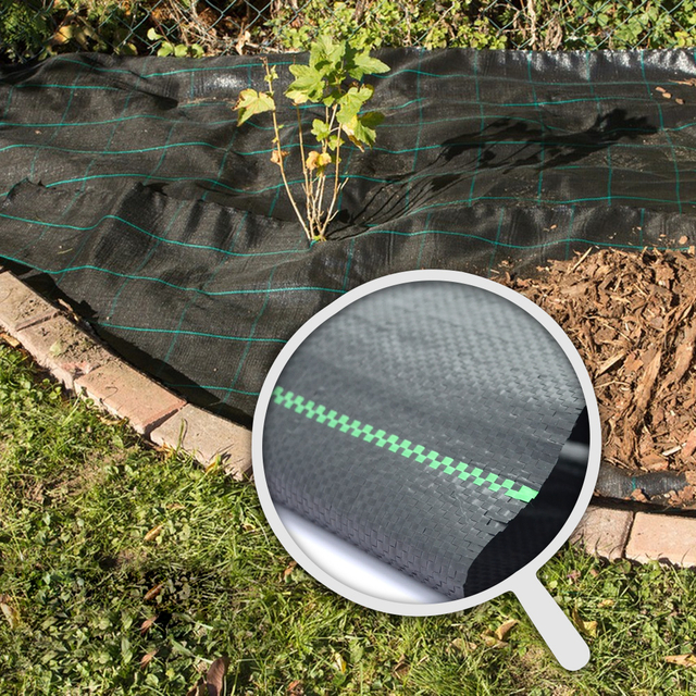 Non-woven weed control fabric